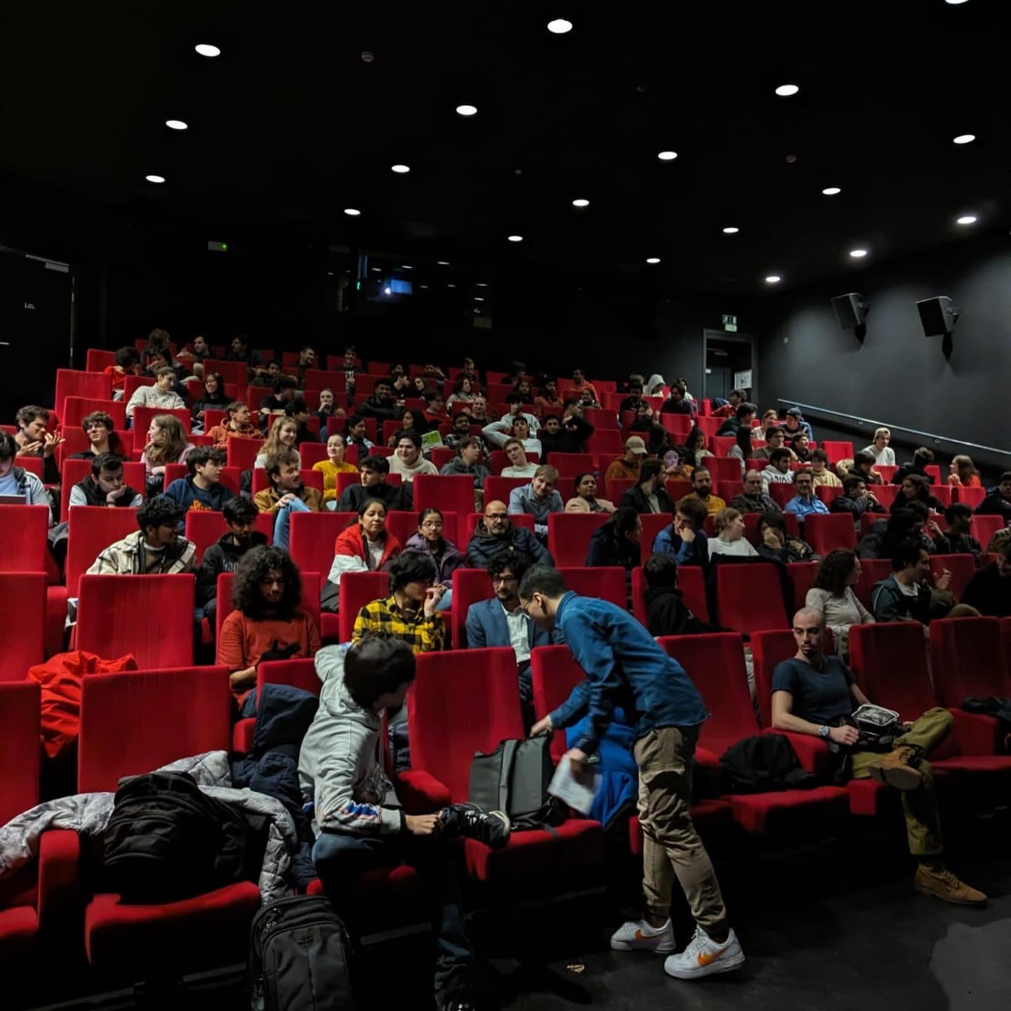 Full house at Cinema Zed