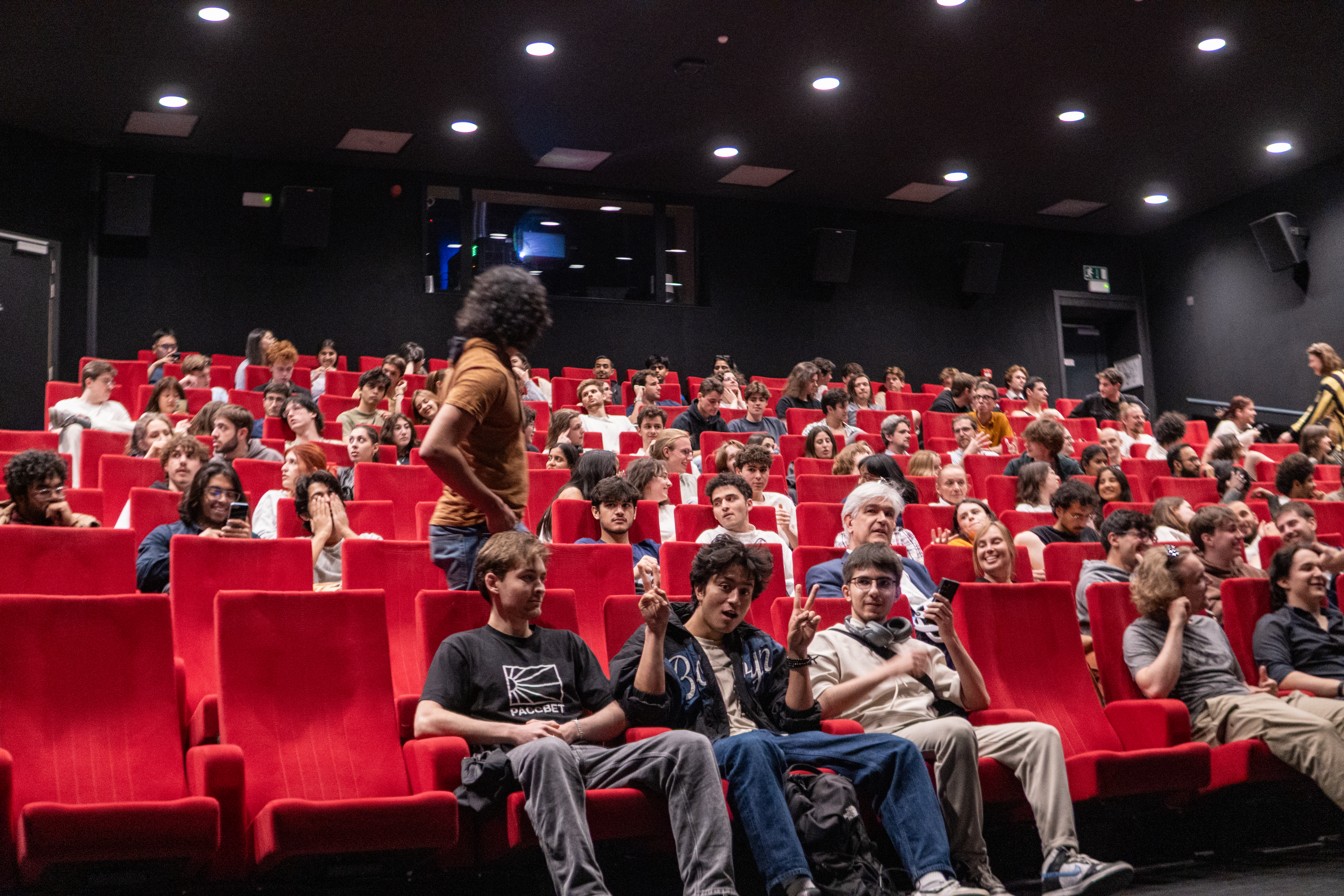 Q&A session with audience