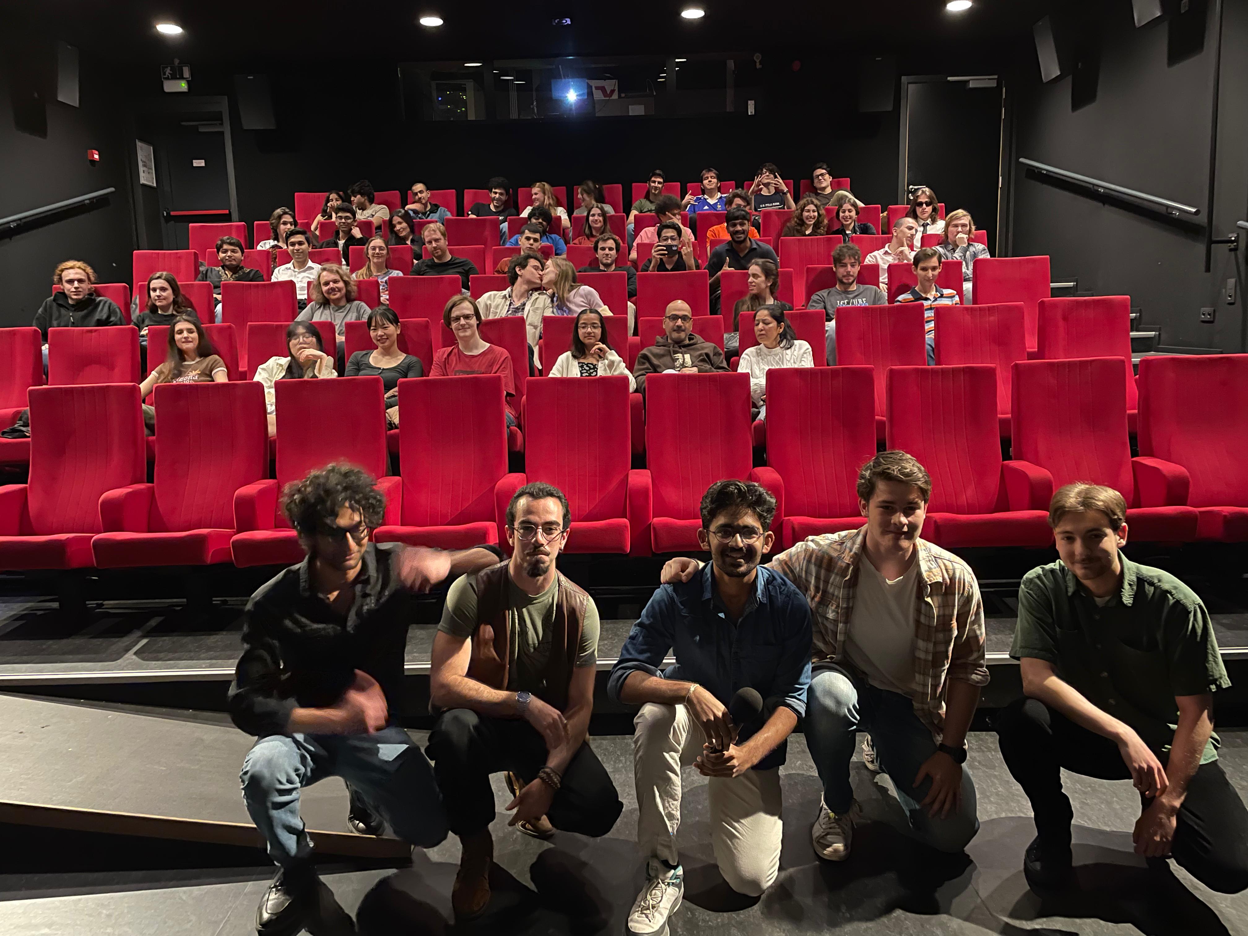 Filmmakers with audience