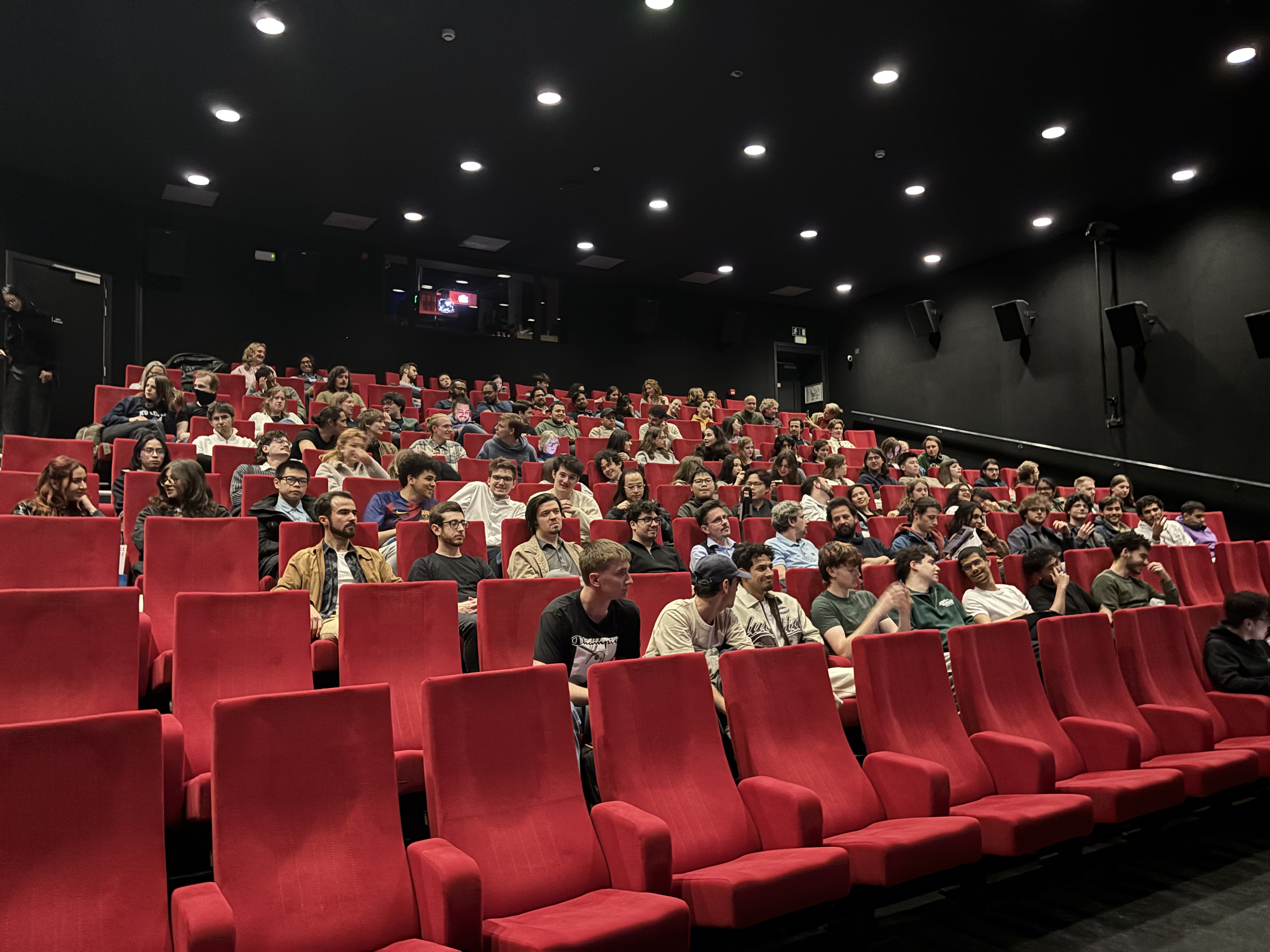 Full house at Cinema Zed Leuven